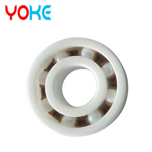 Roulement à billes en céramique Yoke 608ce 8x22x7mm ZrO2, conception ouverte, simple rangée, haute précision - Product Image 1