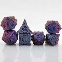 Prix de gros Nouveau design Jeu de rôle Jeu de dés en métal pour jeux de table