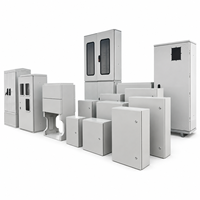 Boîte de distribution électrique métallique IP65, boîte de jonction murale résistante aux intempéries, boîtier étanche extérieur avec serrure