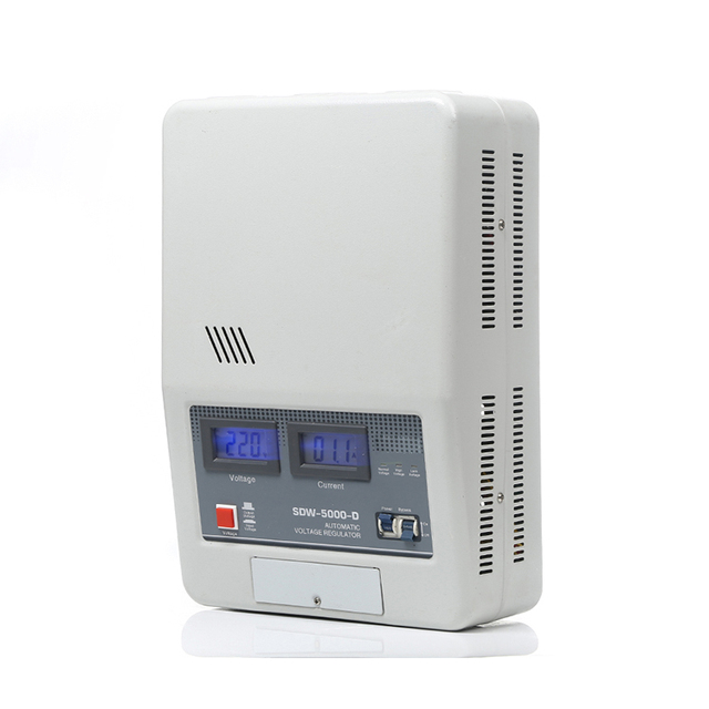 Factory Recommended AVR Safe Single Phase 5KVA Voltage Stabilizer 220V Power Protect Automatic Voltage Regulator