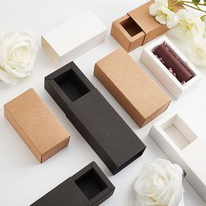 Custom Printing Hard Rigid Cardboard Luxury Kraft Sliding <b>Box</b> <b>Gift</b> Sleeve Sliding Drawer <b>Box</b> Packaging - Product Image 5