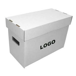 Étiquette personnalisée OEM écologique et recyclable pour boîtes de rangement de bandes dessinées en carton blanc, noir, marron, impression quadricolore - Product Image 4