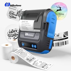 Imprimante thermique portable miniature Milestone MHT-P29L 80 mm 203 dpi pour l'<span class=keywords><strong>impression</strong></span> de photos, de reçus, de codes-barres et d'étiquettes pour <span class=keywords><strong>téléphone</strong></span> portable - Product Image 1