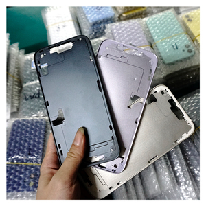 Coque arrière pour iPhone, boîtier arrière <span class=keywords><strong>en</strong></span> <span class=keywords><strong>verre</strong></span> pour téléphone portable - Product Image 2