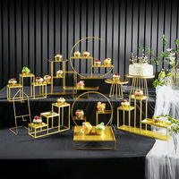 Offre Spéciale Dessert Table Spectacle De Mariage Décoration Ensemble Simple gâteau Dim sum support buffet buffet thé pause table