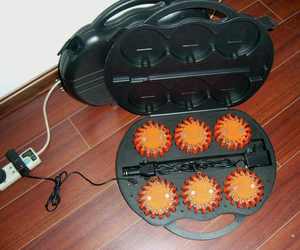 CE Kit 6 مناقب ليد قابلة للشحن، ضوء تحذير وامض لضوء الحواجز، ضوء تحذير حركة المرور أو الركن - Product Image 4