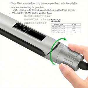 Professional Planchas De Cabello Keratin Salon Hair Waterproof MCH Stainless Steel Brushless Motor Multifunctional - Product Image 5