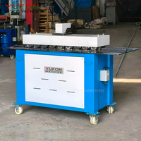 Cerrador de juntas Yufon para conductos HVAC, máquina formadora de juntas Pittsburgh para tubos de aire acondicionado y chapa de hierro