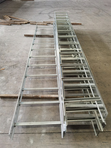 Produits d'usine chinoise : échelles à câbles pré-galvanisées, chemins de câbles galvanisés à chaud, avec inspection vidéo et sur site. - Product Image 2