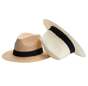 Mũ Panama cỡ lớn thủ công, mũ cói cổ điển, mũ rộng vành chống nắng mùa hè đi biển ngoài trời, mũ thoáng khí, phong cách giản dị dành cho nữ và nam - Product Image 2