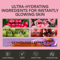 Baume à Lèvres Rose FPS Arbutine Beurre de Karité Traitement Lèvres Foncées Éclaircissant Hydratant Exfoliant Soin Lèvres Sèches