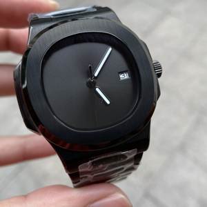 Reloj de Hombre Personalizado con Movimiento Mecánico Automático, Acero Inoxidable, Resistente al Agua 200ATM, Diseño Celestial sin Números - Product Image 2