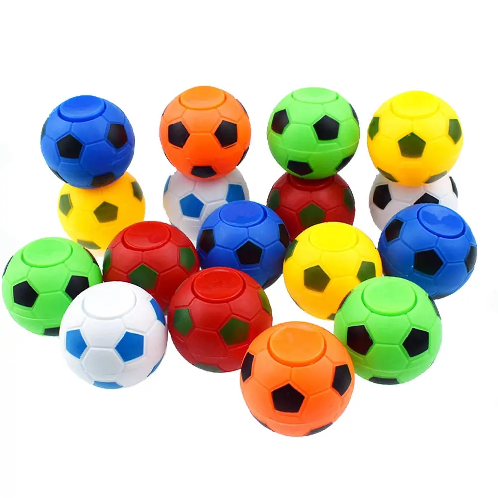 Novelty funny Fidget Ball relief stress toys football Game Hand Spinner Stress Relief Gyro Toys finger balls