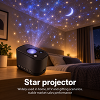 Lampe de scène galaxie colorée, projecteur laser RGB, éclairage d'ambiance LED pour décoration intérieure de fêtes et événements