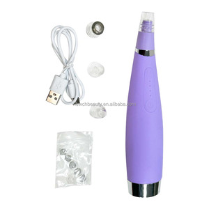 Produits de beauté pour microdermabrasion, six têtes de nettoyage du visage remplaçables, outils de soin de la peau, aspirateur pour points noirs, anti-rides - Product Image 3