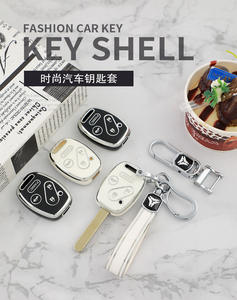 Чехол для ключей из ТПУ с 3/4 кнопками для <span class=keywords><strong>Honda</strong></span> Accord Fit, CR-V, Civic-защитный чехол с защитой от царапин - Product Image 5