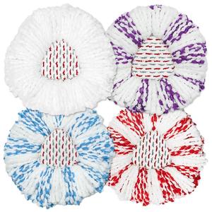 Ajuste para Viledas / O-Cedar Easywring, almohadilla lavable para mopa, cabeza de trapo manos libres seca y húmeda, cabeza de mopa de vapor <span class=keywords><strong>giratoria</strong></span>, piezas de repuesto - Product Image 2