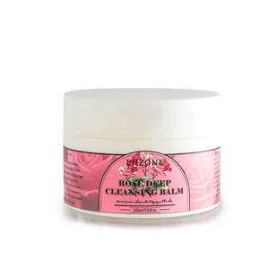 Rosa trucco rimozione Gel cura della pelle pulizia profonda struccante balsamo purificante detergente