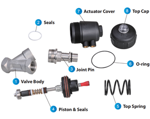 Acero inoxidable 90 grados agua Válvula de asiento de ángulo - Product Image 3