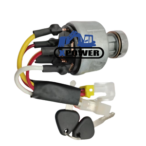Nuevo interruptor de encendido con llaves de 2 piezas para modelos 14526158 14529152 para excavadora EC210B EC240B - Product Image 3