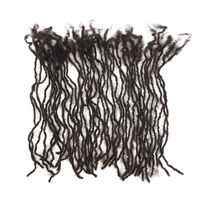 <span class=keywords><strong>Dreadlocks</strong></span> naturels en gros, 100% cheveux humains, extensions de micro-locs permanentes, <span class=keywords><strong>dreadlocks</strong></span> entrelacées faites à la main, cheveux humains - Product Image 2