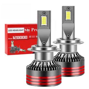 Faro LED M8 Pro de 65W 12V, Luz Alta/Baja, H1 H3 H4 H7 H11 9004 9005 9006, Impermeable, 6000K, 10000 Lúmenes, 1 Año de Garantía - Product Image 1