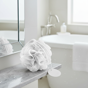 Éponges et épurateurs de brosses de bain personnalisables Éponge de douche avec logo personnalisé - Product Image 3