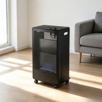 Pemanas Radiasi Propana LQ H003L Pemanas Ruangan Gas Portabel Api Biru 3800W Pengapian Piezoelektrik Pasokan Pabrik