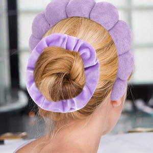 Fascia Spa fascia da polso con fermaglio per capelli per la cura della pelle per il lavaggio del viso antiscivolo per il trucco gonfio fascia da polso - Product Image 6