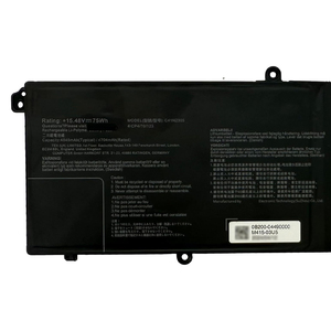 แบตเตอรี่แล็ปท็อปของแท้ใหม่<span class=keywords><strong>15</strong></span>.48V 75Wh 0B200-04490000 C41N2305สำหรับ <span class=keywords><strong>Asus</strong></span> <span class=keywords><strong>VivoBook</strong></span> <span class=keywords><strong>Pro</strong></span> <span class=keywords><strong>15</strong></span>แบตเตอรี่โน๊ตบุ๊คสำหรับเปลี่ยน N6506 - Product Image 2