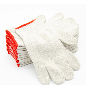 قفازات عمل قطنية بالجملة وحسب الطلب لعمال البناء - قفازات حماية وسلامة للعمال - Product Image 6