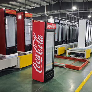 Nuevo Enfriador de Vidrio al por Mayor, Enfriador de Compresor Portátil de 2 Puertas con Enfriamiento Directo Ajustable para Bebidas Energéticas - Product Image 1