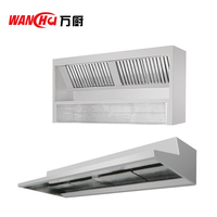 Filter Motor Hood Kompor Restoran Stainless Steel 201/304, Peralatan Dapur Komersial, Baja Satin