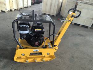 High Efficiency HZR220 Gasoline Engine 13HP 34KN Centrifugal Force 450x810mm Plate Vibratory Plate <b>Compactor</b> Machine <b>Compactor</b> - Product Image 2