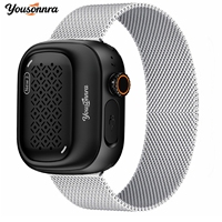 Yousonnra – haut-parleur bracelet style fitness pour moniteur de santé, compteur de pas et suivi d'activité
