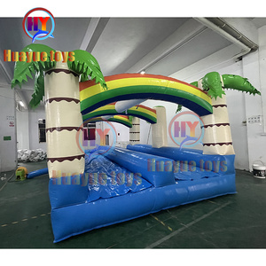 Trượt Hai Là<span class=keywords><strong>n</strong></span> Cây Cọ Nhiệt Đới Trượt <span class=keywords><strong>N</strong></span>ước Bể Bơi Bơm Hơi - Product Image 6