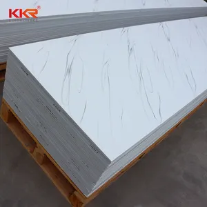 KKR M-8816 Acrylic solid surface sheet artificial stone resin with natural marble texture countertop/vanity top