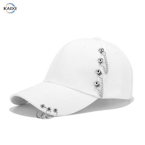 Anello in metallo con catena regolabile su misura in stile Y2K Morden cappellini da Baseball per <span class=keywords><strong>tutti</strong></span> - Product Image 2