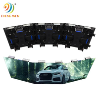 Pas cher prix P2.976 écran géant à angle incurvé extérieur panneau flexible panneau publicitaire extérieur écran led affichage
