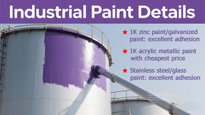 <span class=keywords><strong>Peinture</strong></span> industrielle liquide acrylique pour acier, revêtement par pulvérisation pour structure en acier, porte métallique, bateau, prix d'usine OEM, méthode d'application - Product Image 6