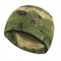 Casquette de cyclisme unisexe en polaire respirante camouflage, masque thermique coupe-vent pour l'hiver, sports tactiques de plein air