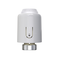 Écran en treillis TRV OLED ZigBee Tuya Smart TRV Vanne de radiateur thermostatique Zigbee Thermostat