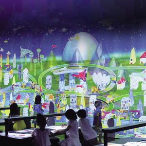 โปรเจ็คเตอร์ติดผนังในร่มความละเอียด HD 3D แบบอินเทอร์แอคทีฟเกมวาดภาพวาดมีชีวิตชีวามี<span class=keywords><strong>ป</strong></span>ฏิสัมพันธ์ - Product Image 3