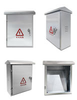 Boîtier électrique métallique personnalisable / Boîtier de commande en tôle métallique / Boîtier de jonction métallique étanche IP54 sur mesure