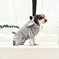 Manteau court et doux en peluche pour chien, vêtement d'usine, de chien et de chat mignon, automne et hiver, vente en gros,