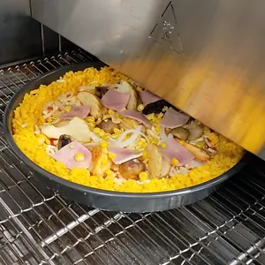 Horno de cinta de acero inoxidable 20 pulgadas <span class=keywords><strong>Dominos</strong></span> impinger transportador horno GLP y Gas Natural restaurante comercial pizza V - Product Image 5