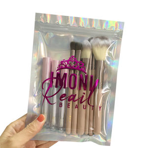 Bolsa de Embalaje para Brochas de Maquillaje Holográfica a Prueba de Olores Personalizada - Product Image 6