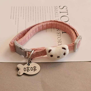 Özel kazınmış <span class=keywords><strong>Pet</strong></span> tabela ayarlanabilir boyutu zarif köpek tasması küçük orta evcil hayvanlar için - Product Image 4