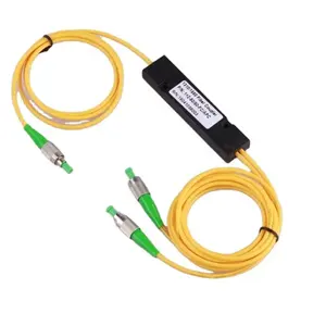 High Quality Customized 1x2 Fbt Coupler SC/UPC SC APC Connector Optical PLC Splitter for Communication Cables