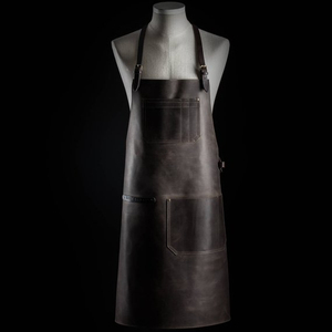 Polyamide <b>Waterproof</b> <b>Work</b> Apron Unisex Adjustable Pockets Abrasion Resistant Durable Needle Detection Workshop Repair - Product Image 2